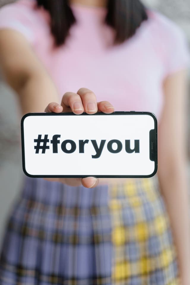 Hashtag #foryou